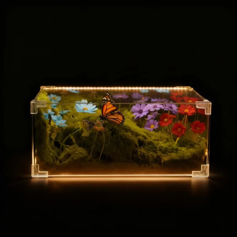 🦋 Kelebekli LED Lamba – Kendi Lambanı Yap!