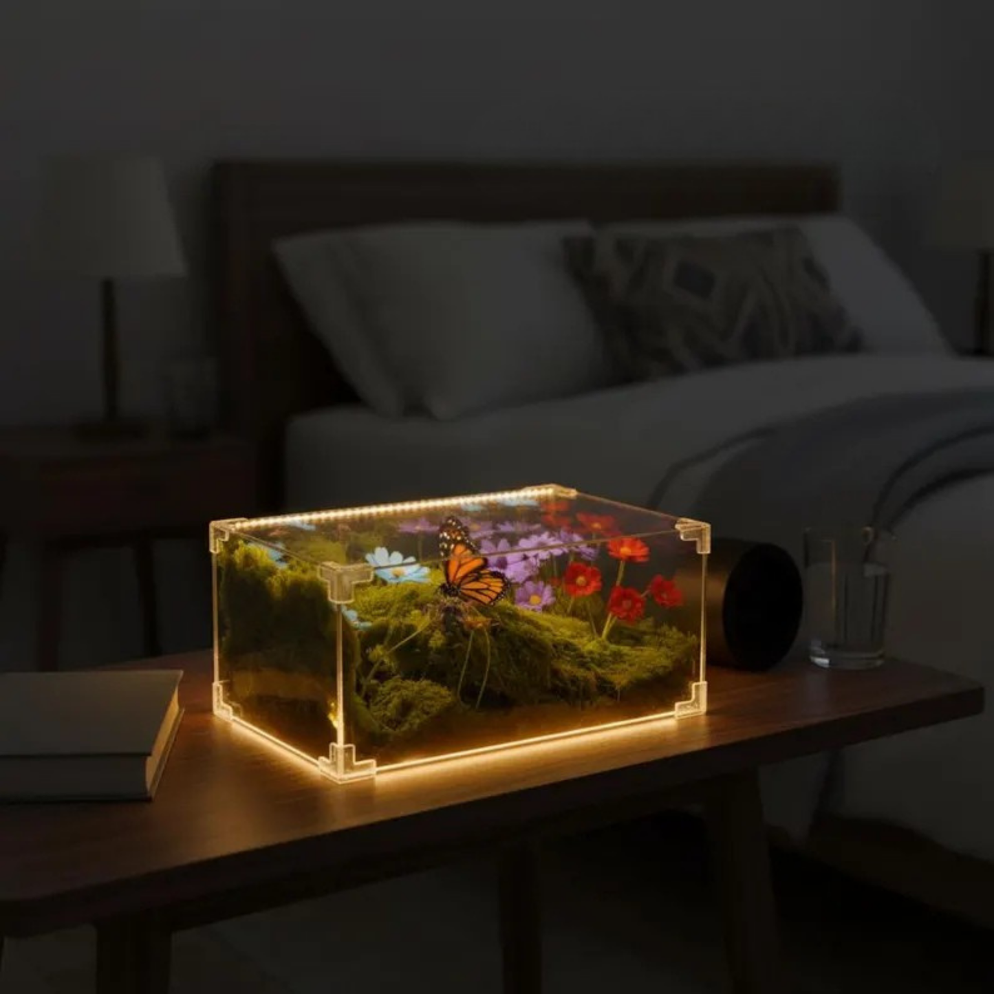 🦋 Kelebekli LED Lamba – Kendi Lambanı Yap!