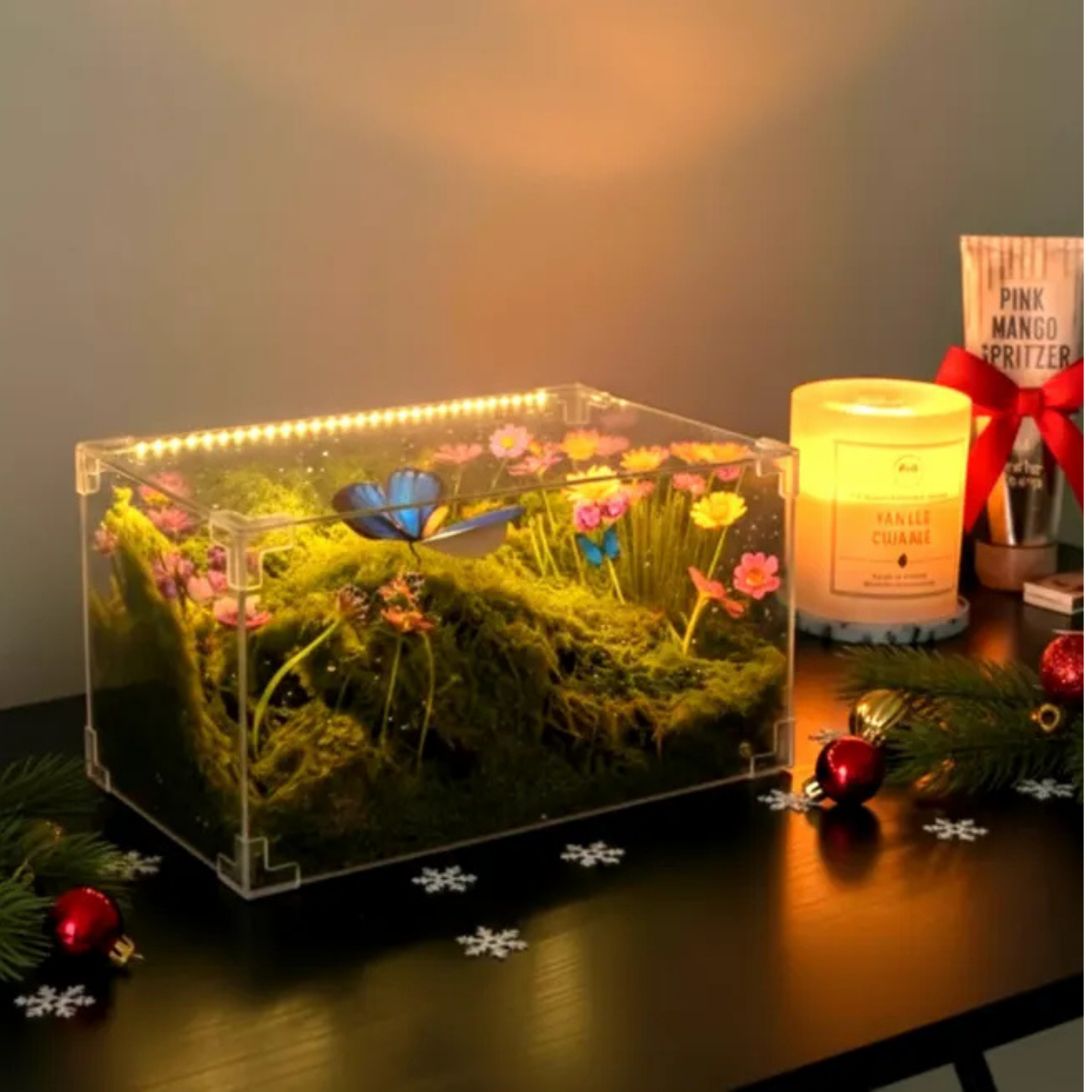 🦋 Kelebekli LED Lamba – Kendi Lambanı Yap!